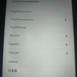 8in Amazon Fire Tablet