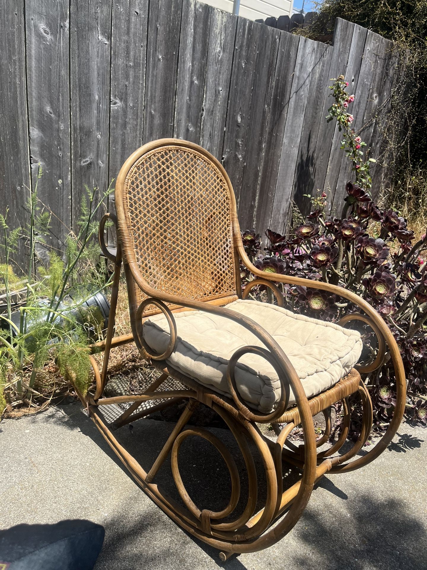Wicker Rocking Chair