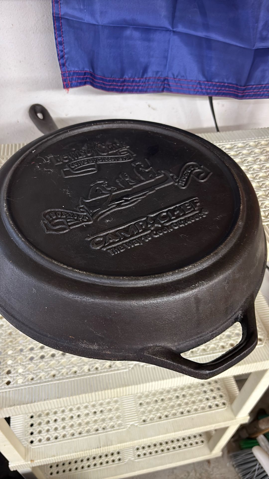 Lewis And Clark Cast Iron Skillet