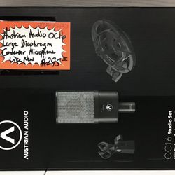 Austrian Audio OC16 Large Diaphragm Condenser Microphone Like New 