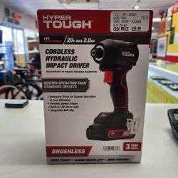 Hyper Tough Impact Driver With Charger 