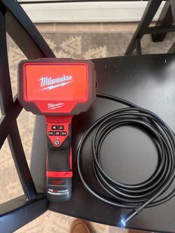 Milwaukee 2324-20 M12 M-Spector 360 10' Inspection Camera WITH HIGH OUTPUT 2.5 BATTERY