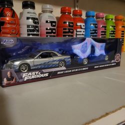 Jada 1:32 F&F 2 pack Brian's Nissan Skyline Gt-r