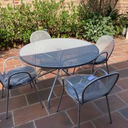 Room & Board Kona Table With 4 Rio Chairs - BRAND NEW