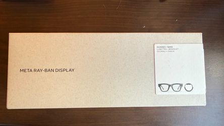Meta Ray-Ban Display Smart Glasses with Band