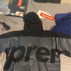 supreme Big Logo Hoodie SS21 Black Medium(OBO)(No Low)