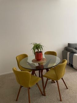 West Elm Dining Table and Chairs