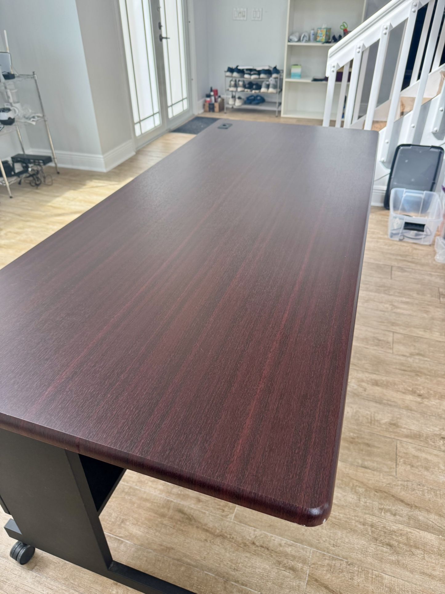 Balt 89959 Agility Training Table and Workstation, Mahogany, 29.5"H x 60"W x 24"D