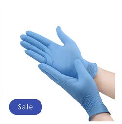 Blue Nitrile Gloves 4mil