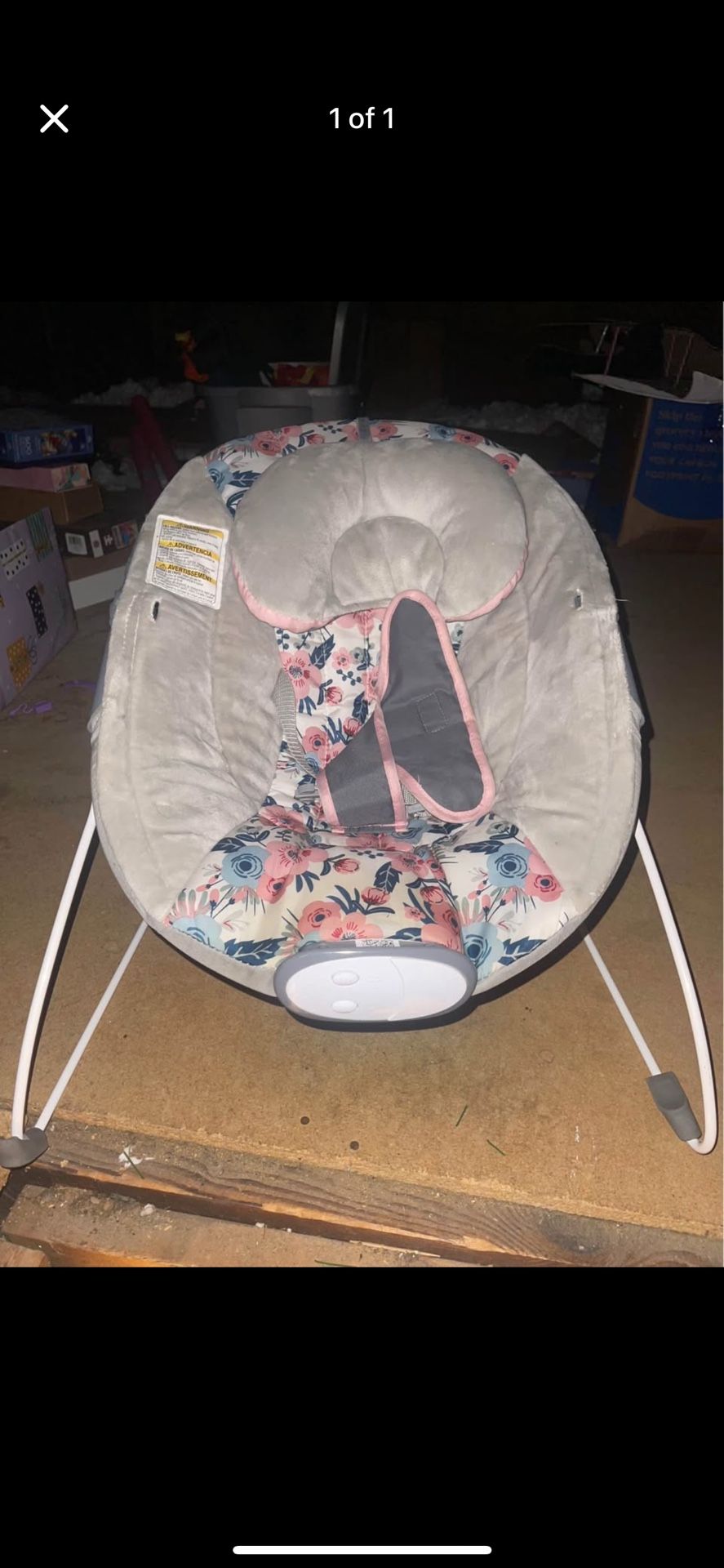 Baby Bouncer Soothing Vibration Infant Seat