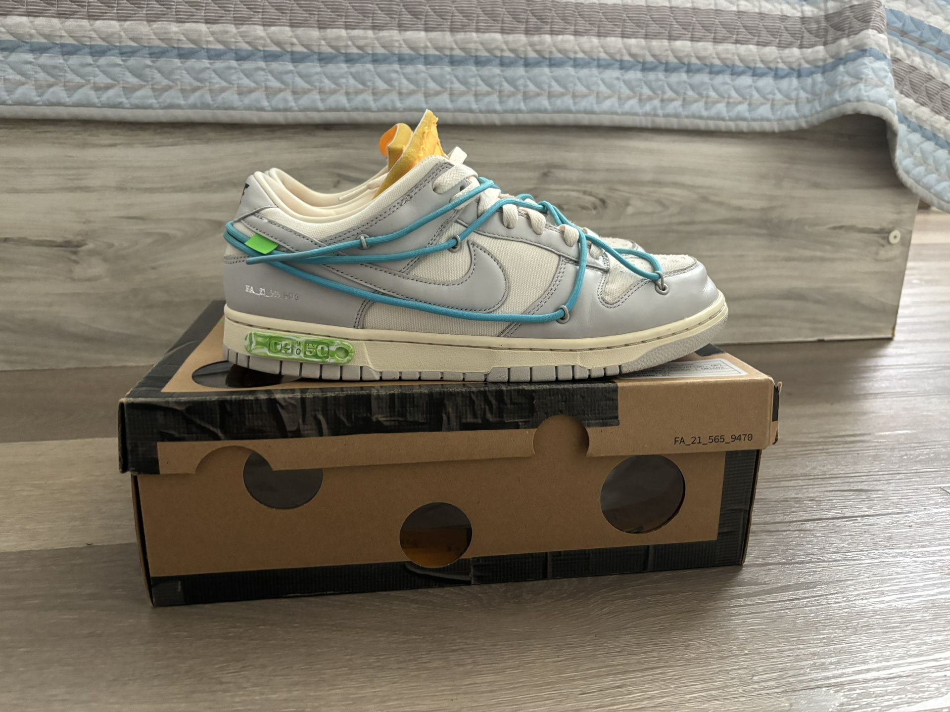 Off-White × Dunk Low 'Lot 02 of 50'