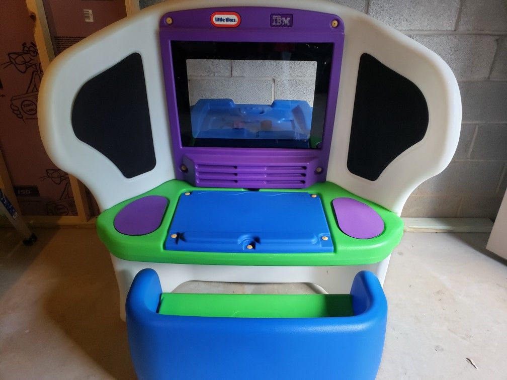 IBM computer desk