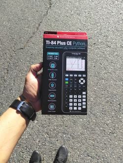 TI-84 Plus CE Python Graphing Calculator