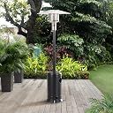 Sunjoy 47,000 BTU Avanti Outdoor Portable Propane Heater for Patio and Garden