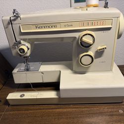 Kenmore Sewing machine In Cabinet