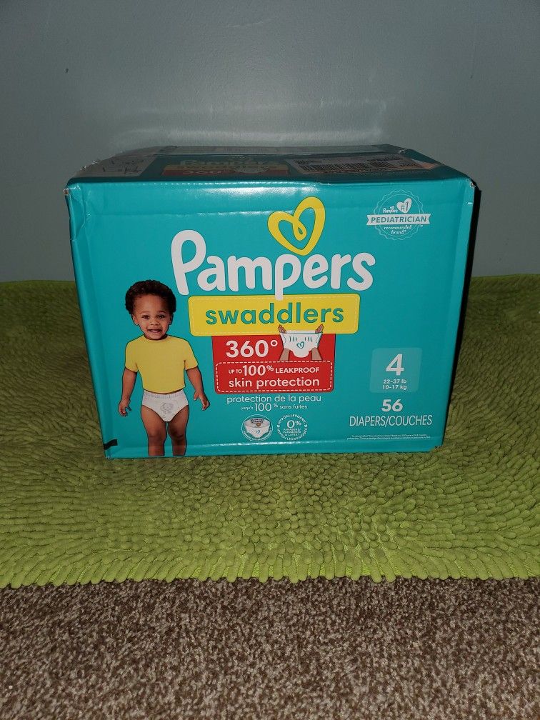 Pampers Swaddlers 56 Diapers #4