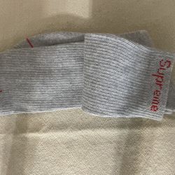 Gray Supreme Socks / grey