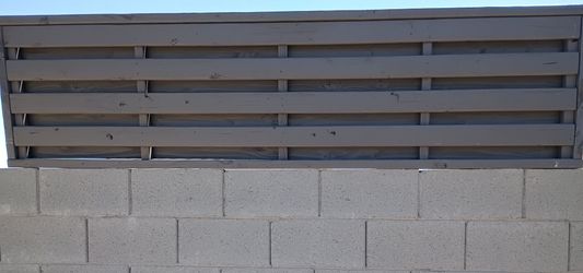 Premium Privacy fence Toppers