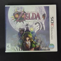 The Legend Of Zelda Majoras Mask 3D Nintendo 3DS NEW