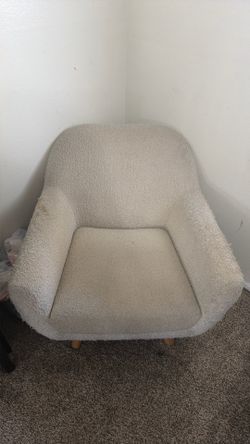Article white lounge chair