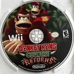 NINTENDO Wii: DONKEY KONG COUNTRY RETURNS 