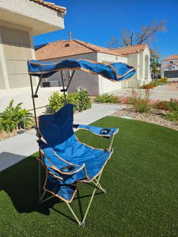 Beach Chair with Canopy Shade