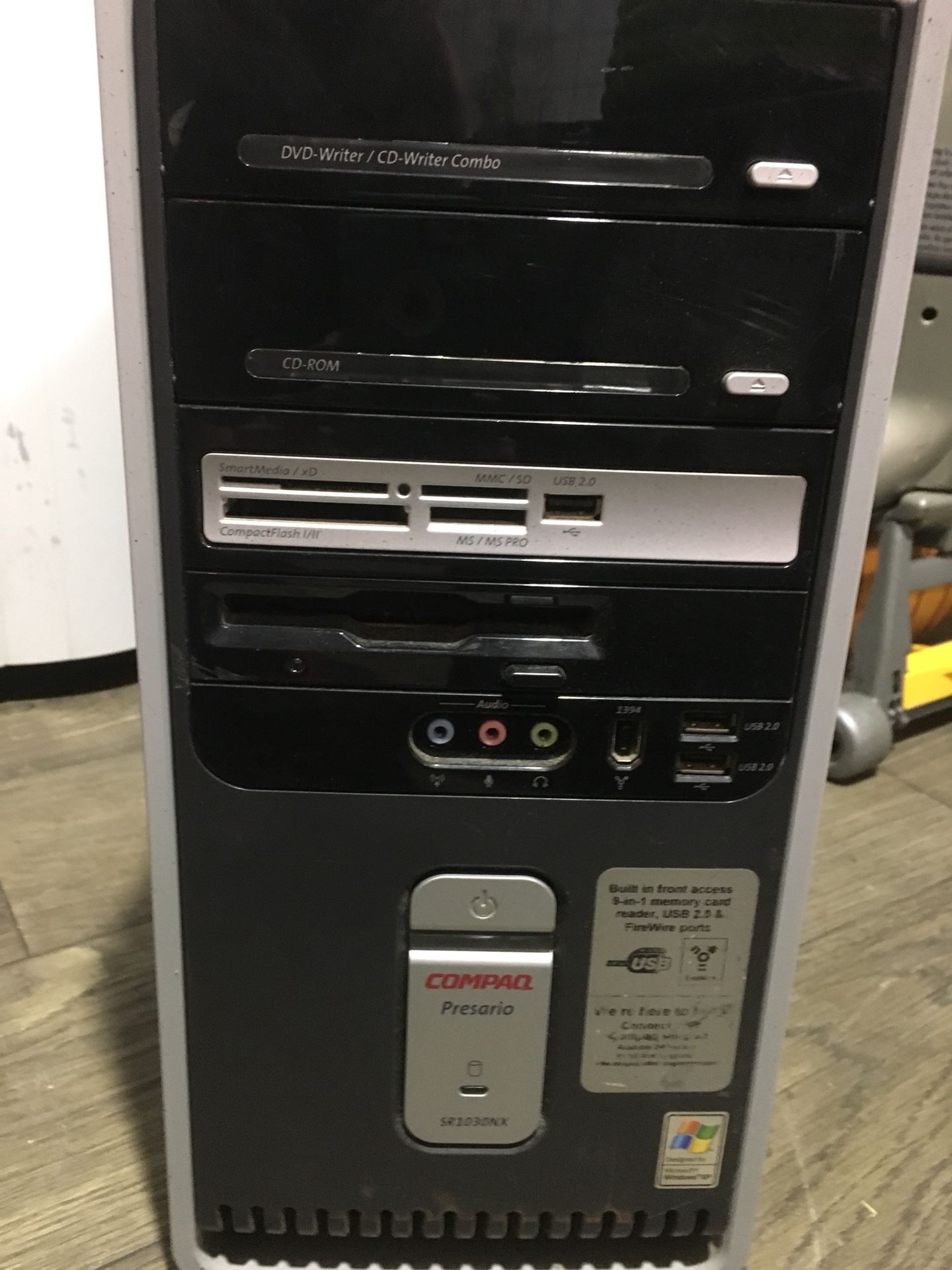 Compaq computer modem