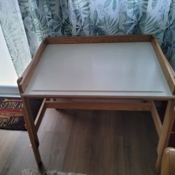 IKEA ART DESK AND CHAIR