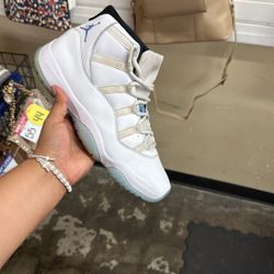White And Blue Jordan’s Size 11.5