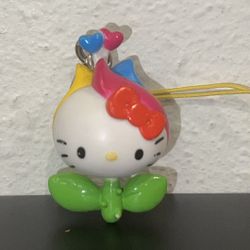 Vintage Hello Kitty Flower Keychain