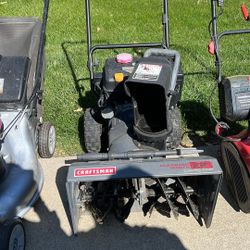 Electric Start Snow Blower Craftsman 22”