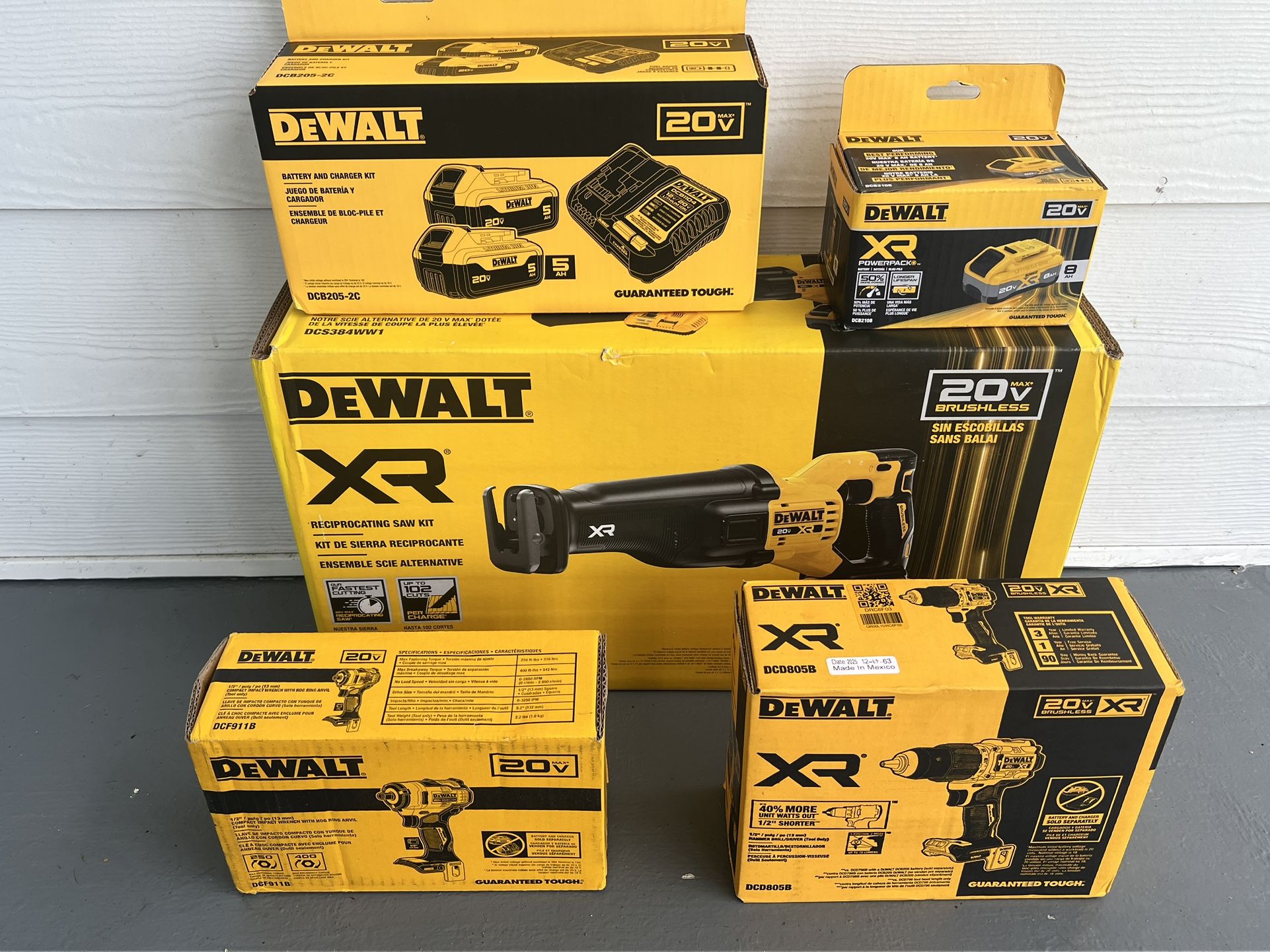 Brand new Dewalt Tools