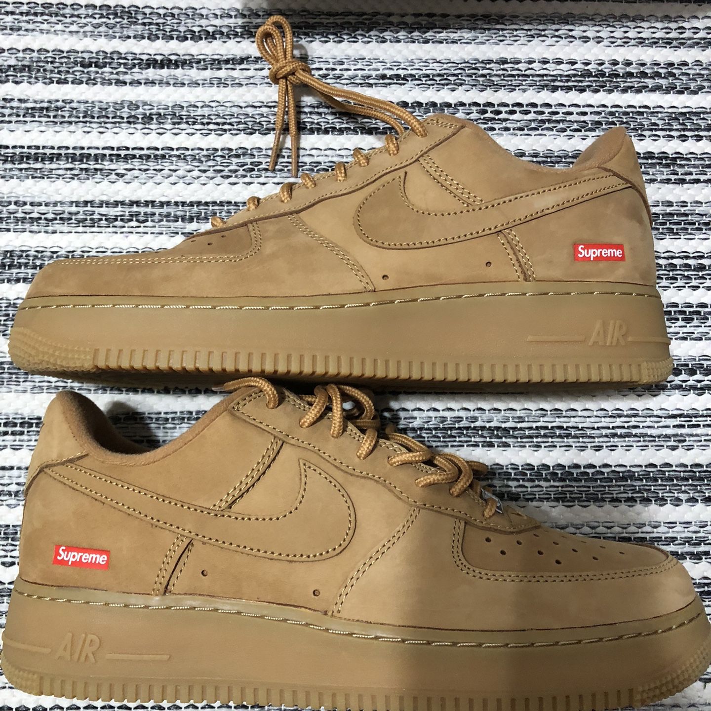 Supreme x Nike Air Force 1 Low SP Wheat / Flax: Review & On-Feet