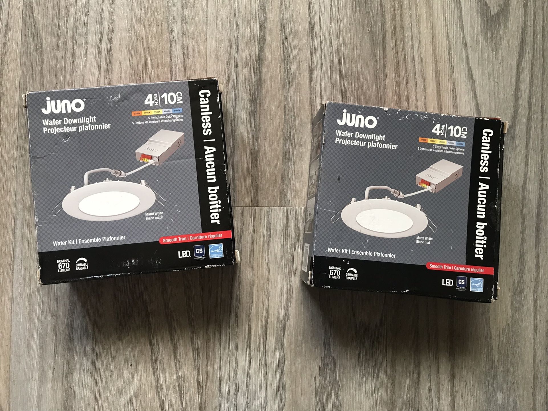 JUNO Wafer Downlight 4inch/10cm