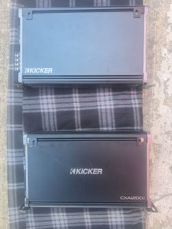 KICKER CXA360.4 & CXA1200.1