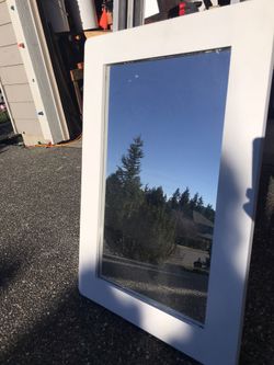 Solid Wood Mirror