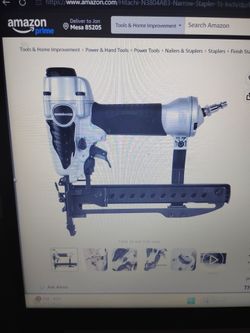 Hitachi n38048b3 1/4 narrow crown stapler 18 gauge