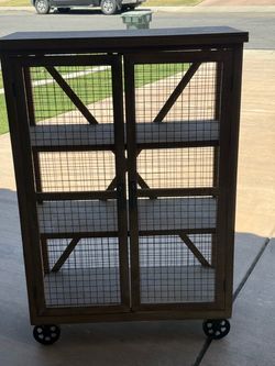 Rolling Cart with Shelves