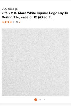 USG Drop down Ceiling Tiles #86185
