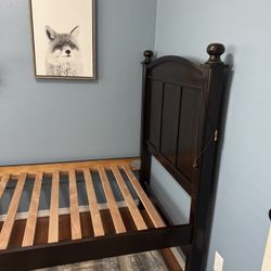 Twin Wooden Bed Frame 