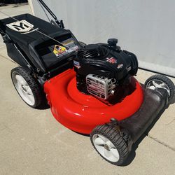 YARDMACHINE 125Cc 20" inch Rear Bagger Push Mower