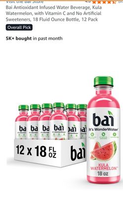 Bai Kula Watermelon Antioxidant Water 12-Pack