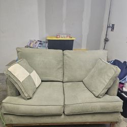 Green Loveseat Sofa