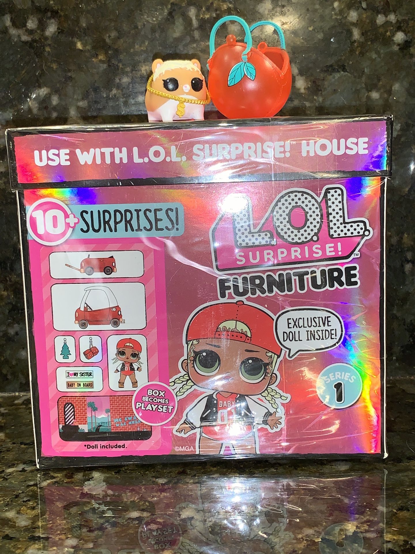 Free MC Hammy with Purchase of LOL Surprise Car Set