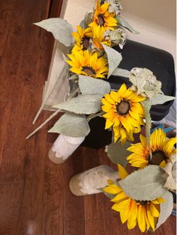 Long Sunflower Decor