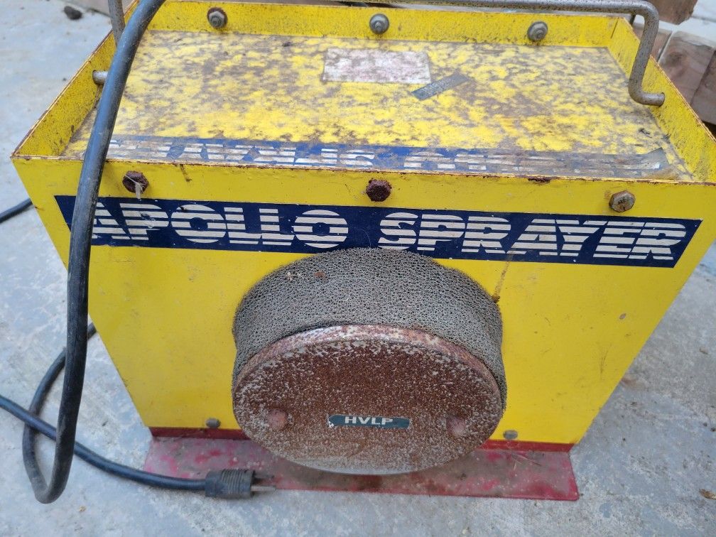 Apollo Sprayer 800 Hvlp Working Condition