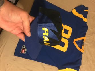 ISAAC BRUCE St Louis LA Rams MITCHELL and NESS Throwback LEGACY Jersey Sz XL  for Sale in Brea, CA - OfferUp