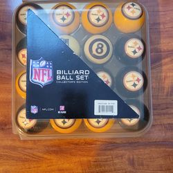 Pittsburgh Steelers Billiard Ball Set