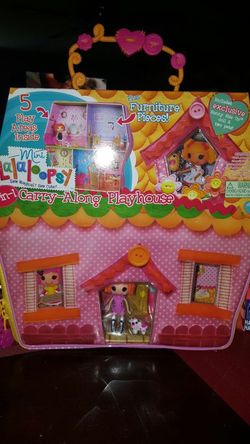 DOLLS Lalaloopsy 2 in 1 Carry Along Playhouse