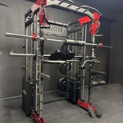 Smith Machine , Squat Rack , Bench Press , Leg Press , Pulley System Machine For Your Weights 